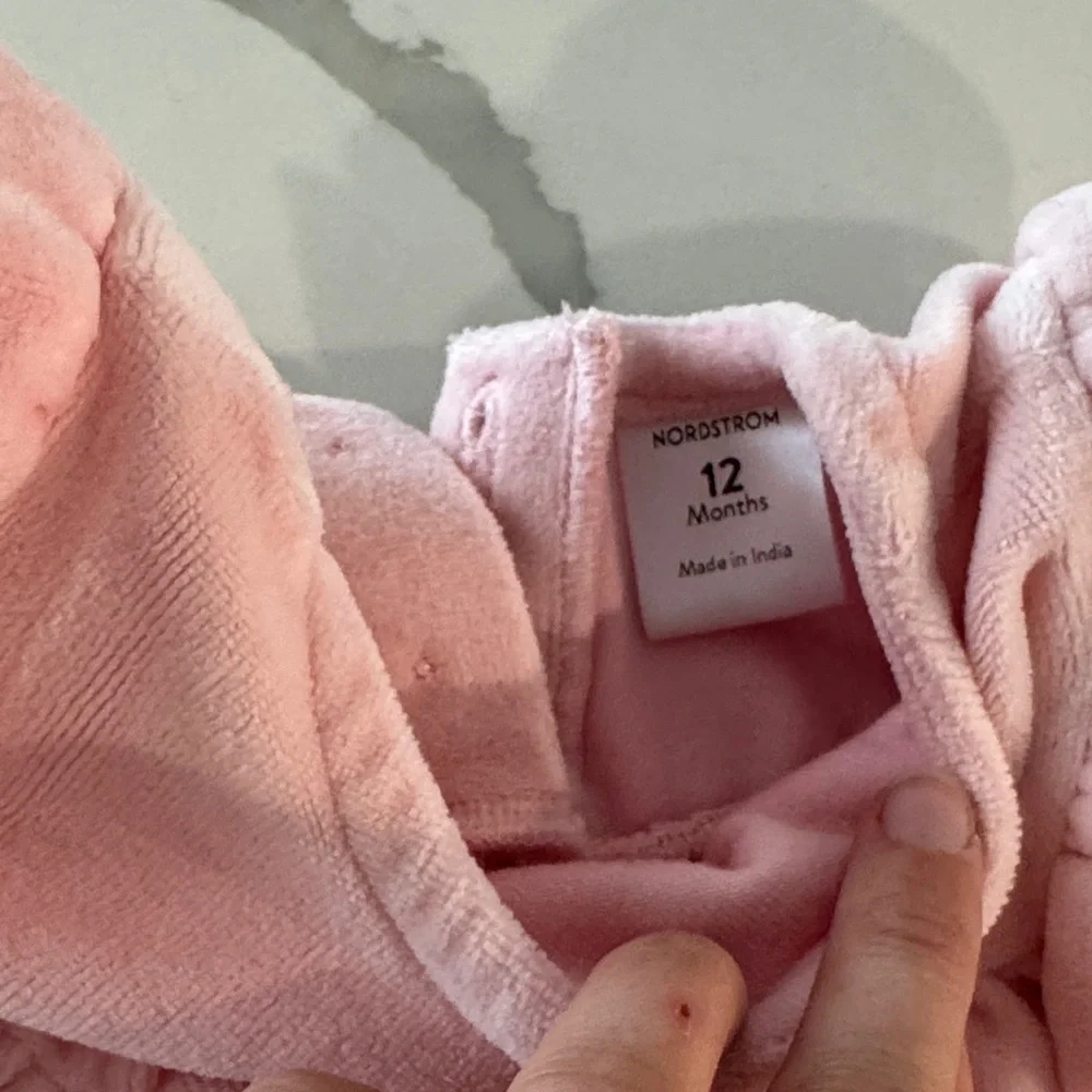 Nordstrom Pink Ruffled Dress and Bloomers Set